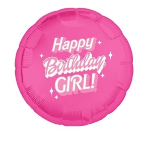 Шар "happy b-day girl" в Истре