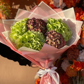 Букет из Голландских гортензий микс в Истре