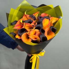 Букет "Карамель" из 29 калл в Истре