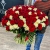 Букет 151 роза красный и белый микс (60 см) в Истре Букет 151 роза красный и белый микс (60 см) в Истре