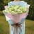 Букет из 31 белой эустомы в Истре
