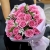 Букет из 21 розовой розы Аква (50 см) в Истре