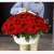 Композиция в корзине из 201 красной розы с топпером в Истре