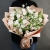 Букет "Полли" из эустом и кустовых пионовидных роз в Истре