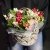 Композиция в корзине "Майя" из гиацинтов, альстромерий и эустом в Истре