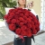 Букет 51 красная роза (50 см) в Истре