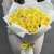 Букет из 25 лимонных пионовидных роз (50 см) в Истре