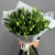 Букет из 15 белых лилий в Истре